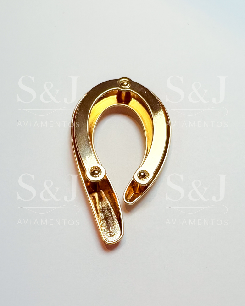 Fivela Gota Dourada